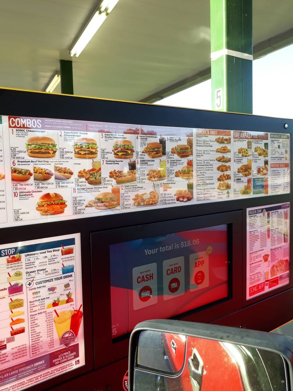 Sonic Drive-In | restaurant | 1340 W Church St, Alamo, TN 38001, USA | 7316962375 OR +1 731-696-2375