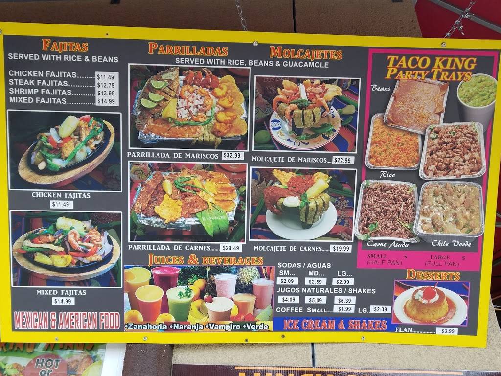 Taco King | restaurant | 246 N Azusa Ave, Azusa, CA 91702, USA | 6268047085 OR +1 626-804-7085