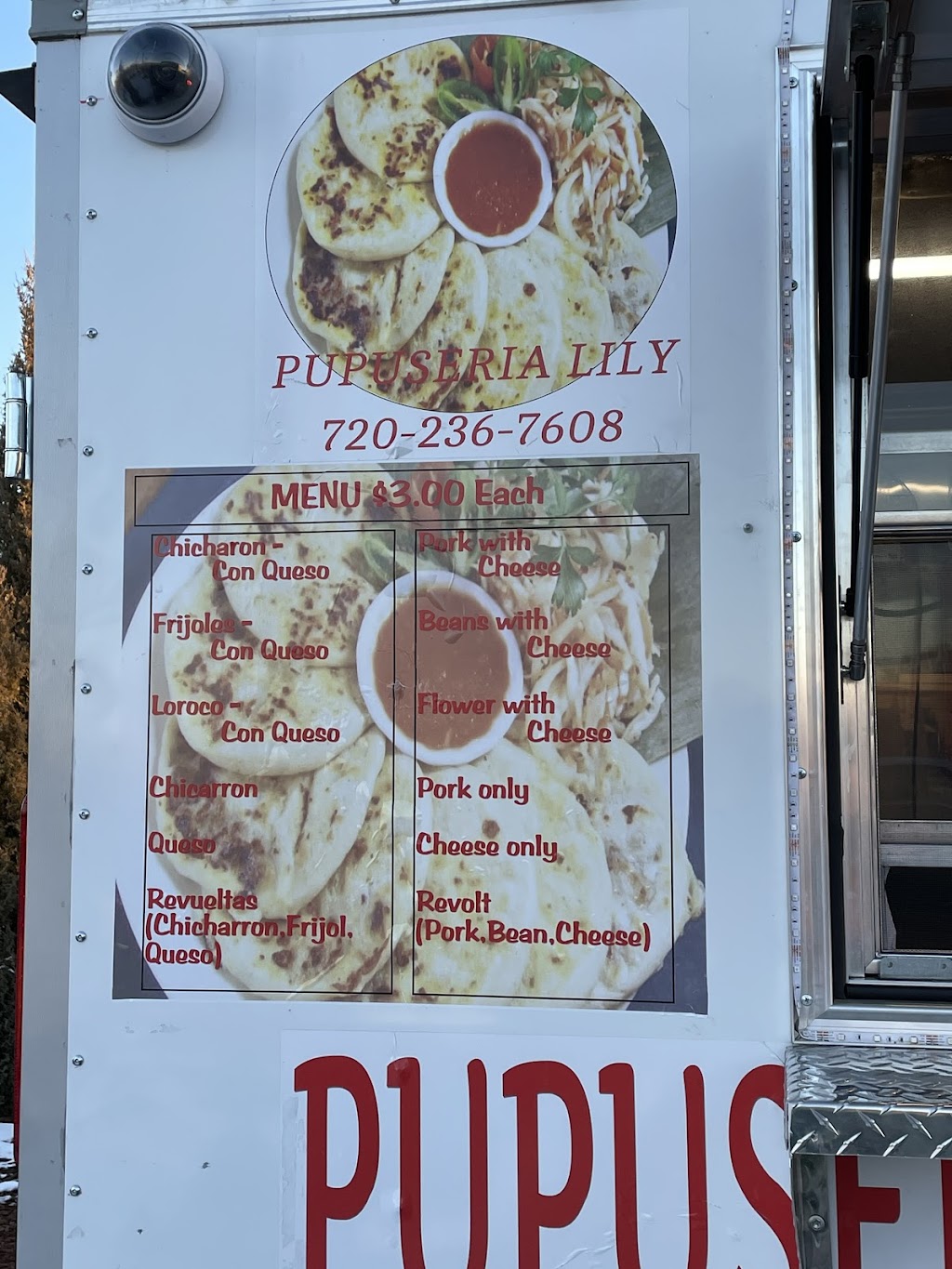 Pupuseria Lily LLC | restaurant | 13675 Huron St, Broomfield, CO 80023, USA | 7202367608 OR +1 720-236-7608