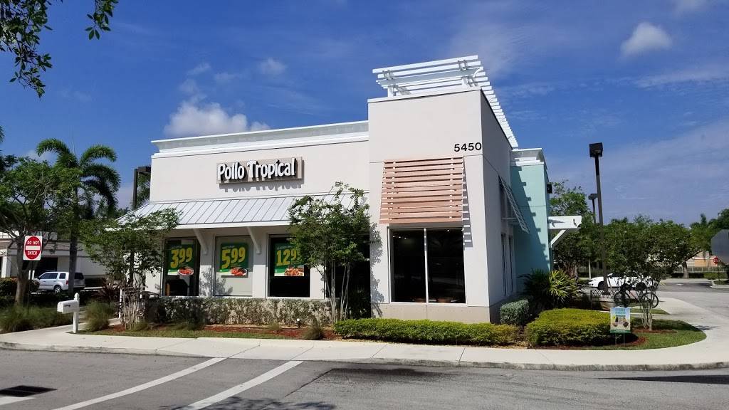 Pollo Tropical | restaurant | 5450 N University Dr, Coral Springs, FL 33067, USA | 9546882209 OR +1 954-688-2209
