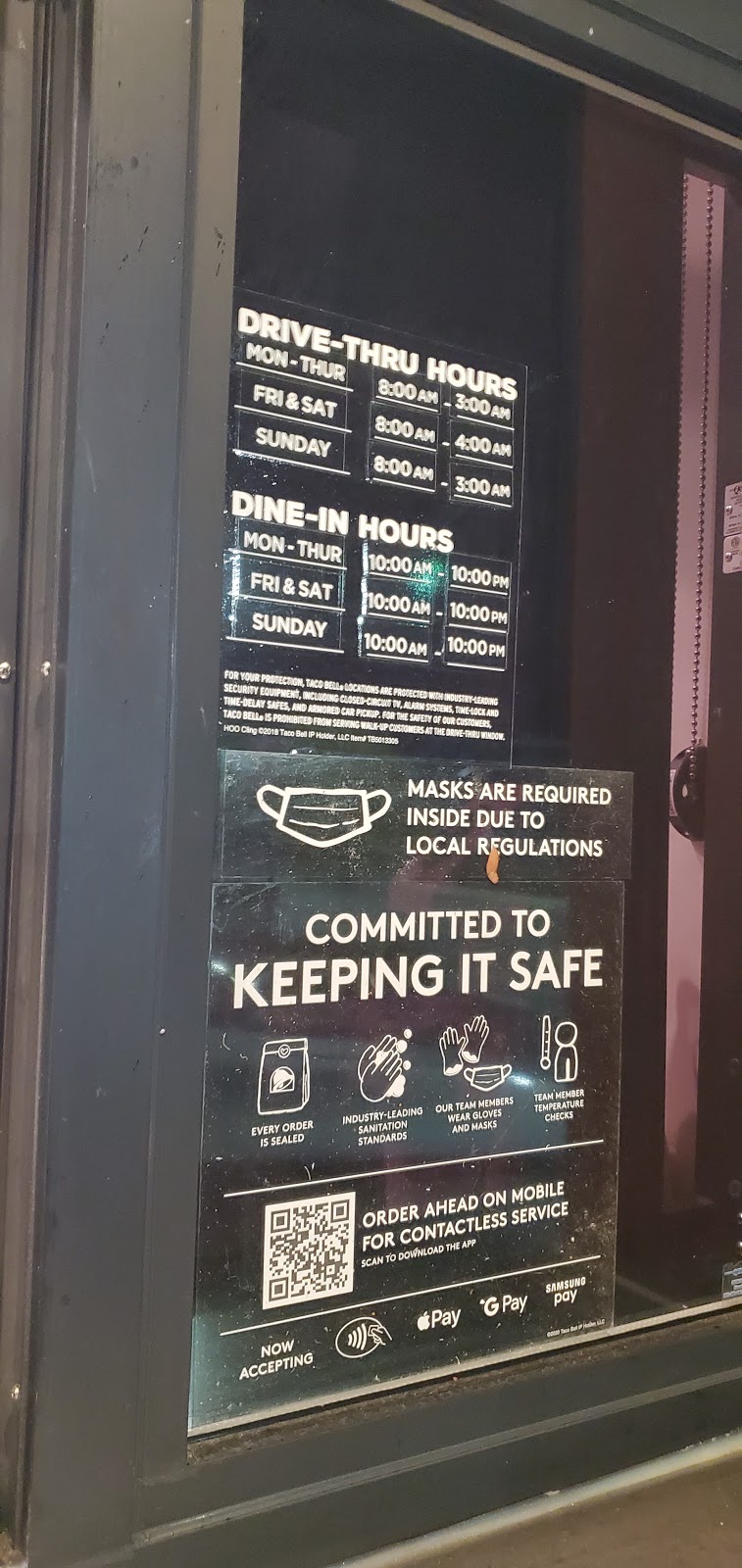 Taco Bell | restaurant | 20925 S Dixie Hwy, Miami, FL 33189, USA | 7864713615 OR +1 786-471-3615