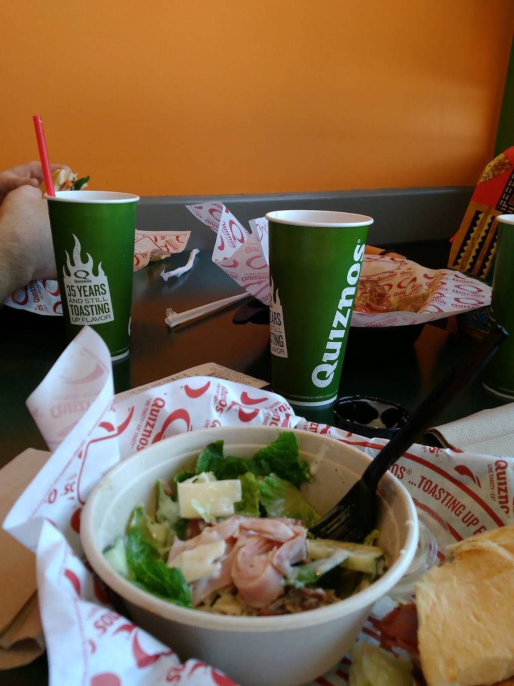 Quiznos | restaurant | 550 N Webb Rd Ste E, Wichita, KS 67206, USA | 3166529231 OR +1 316-652-9231