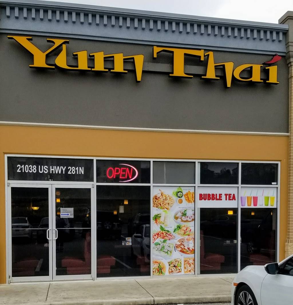 Yum Thai Restaurant | restaurant | 21038 US-281, San Antonio, TX 78258, USA | 2104908868 OR +1 210-490-8868
