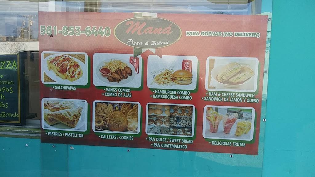 Mana Pizza Wings & Bakery 2 | restaurant | 332 N Dixie Hwy, Lake Worth, FL 33460, USA | 5615415087 OR +1 561-541-5087
