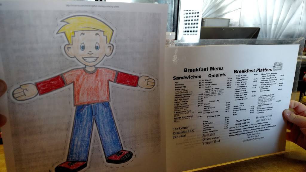 Corner Restaurants LLC | restaurant | 308 S 3rd Ave, Middleport, OH 45760, USA | 7409924466 OR +1 740-992-4466