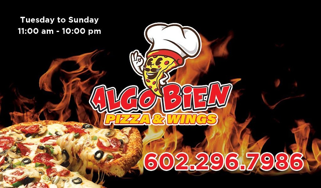 Algo Bien Pizza and Wings | restaurant | 3332 W Van Buren St, Phoenix, AZ 85009, USA | 6022967986 OR +1 602-296-7986