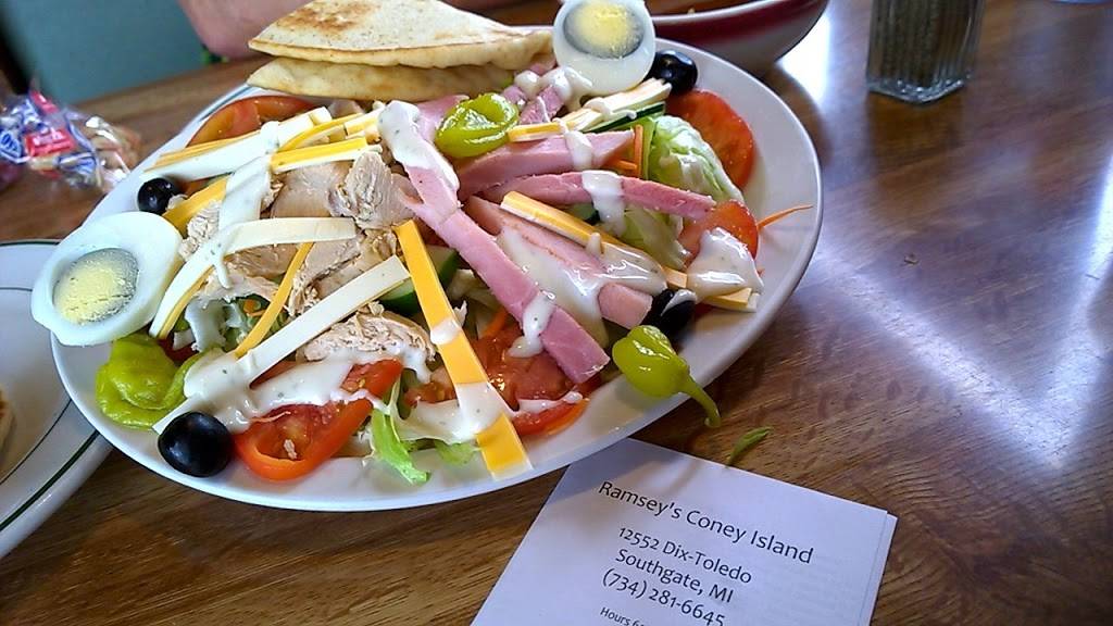 Ramseys Coney Island | restaurant | 12552 Dix Toledo Rd, Southgate, MI 48195, USA | 7342816645 OR +1 734-281-6645