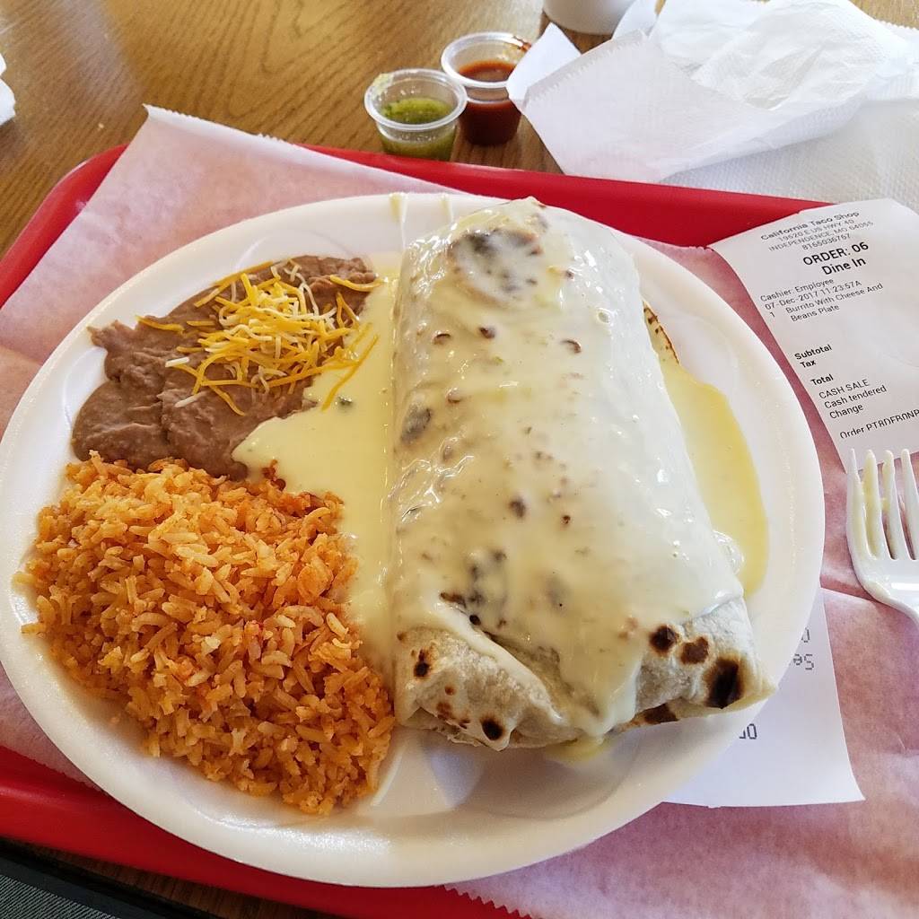 California Taco Shop | restaurant | 19520 E US Hwy 40, Independence, MO 64055, USA | 8165036767 OR +1 816-503-6767