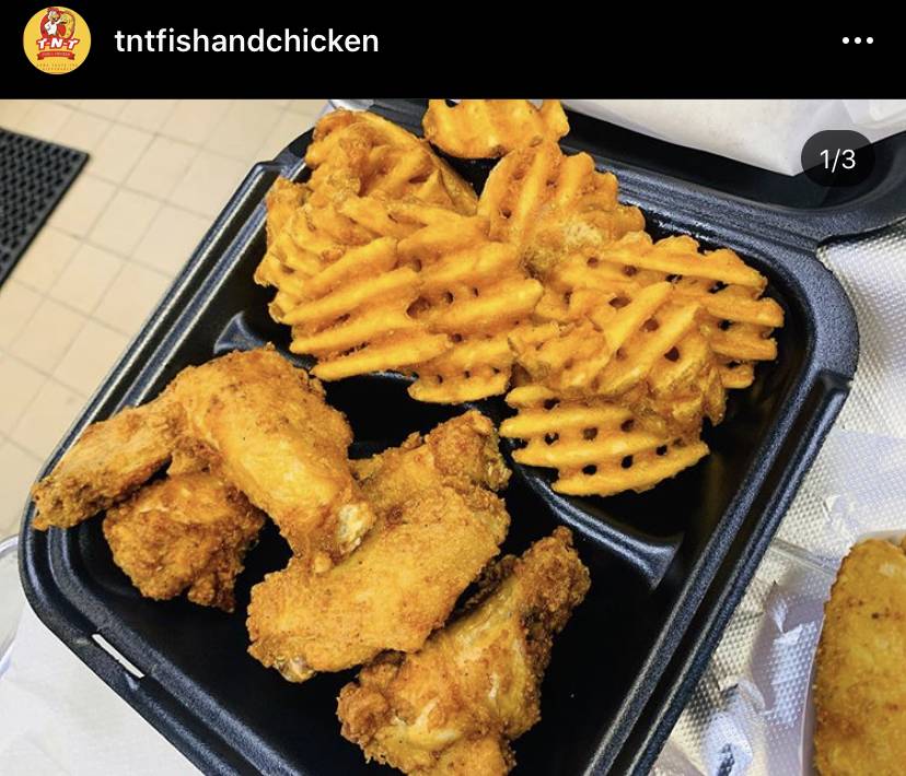 T-N-T Fish & Chicken LLC | restaurant | 832 Ridgeway Ave, Durham, NC 27701, USA | 9842191531 OR +1 984-219-1531