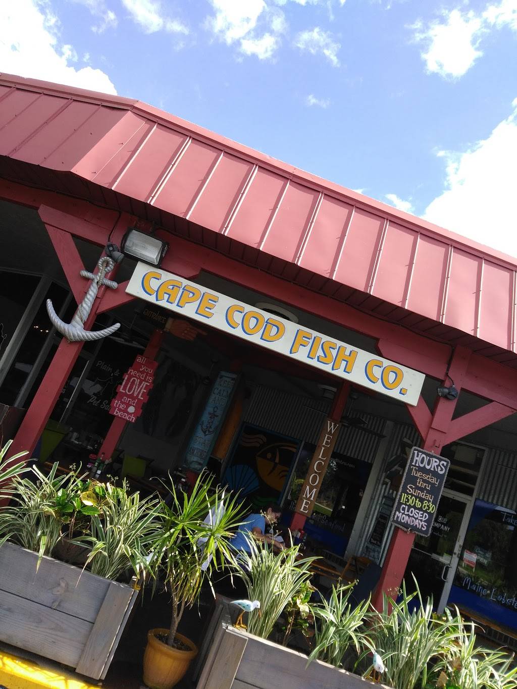 Cape Cod Fish Co | restaurant | 15501 Old McGregor Blvd #12, Fort Myers, FL 33908, USA | 2393136462 OR +1 239-313-6462