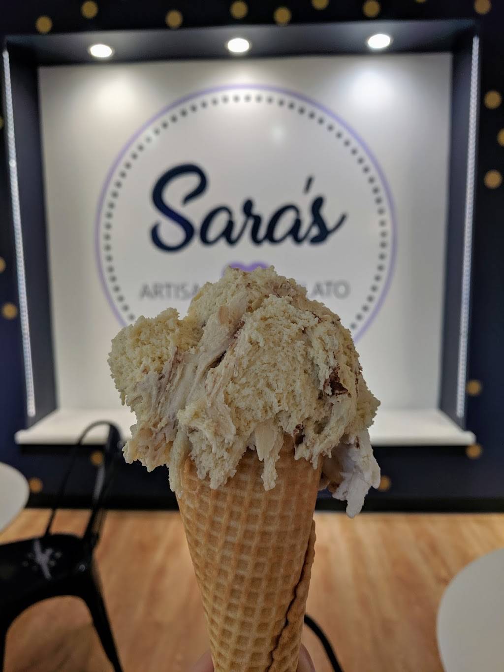 Saras Artisan Gelato | restaurant | 933 Anderson Dr Ste F, Green Bay, WI 54304, USA | 9203287140 OR +1 920-328-7140