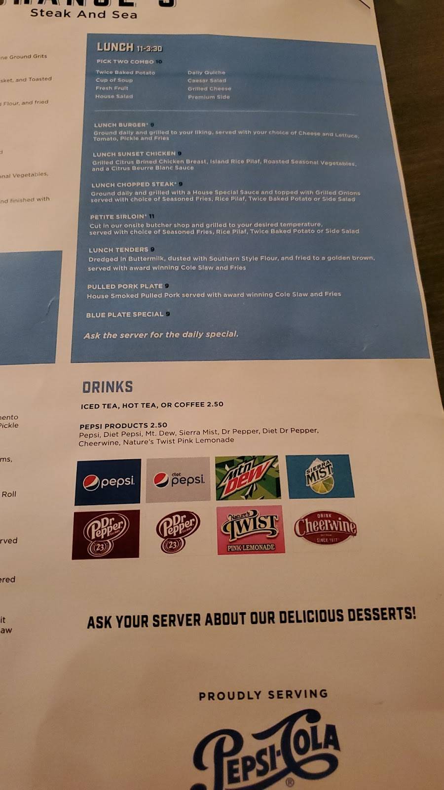 Chances Steak and Sea | restaurant | 4690 East Coast Ln, Shallotte, NC 28470, USA | 9107548100 OR +1 910-754-8100