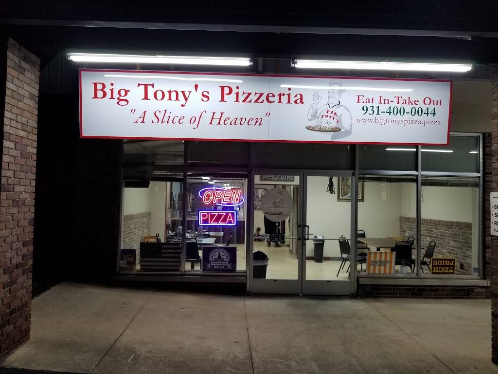 Big Tonys Pizzeria | restaurant | 866 E 10th St, Cookeville, TN 38501, USA | 9314000044 OR +1 931-400-0044