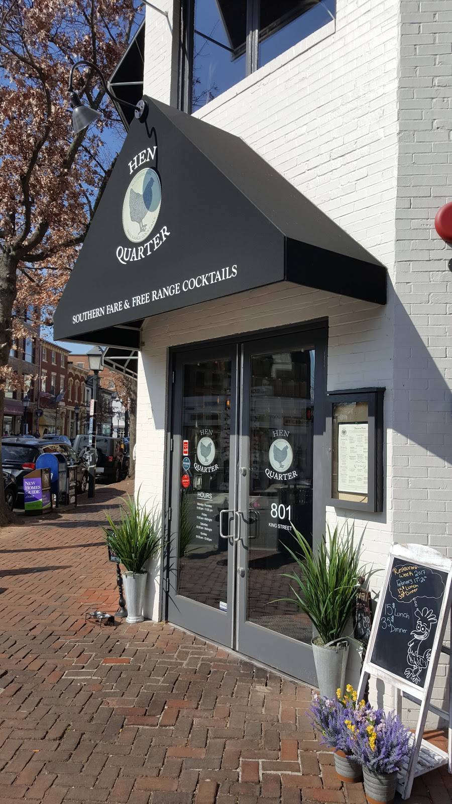 Hen Quarter | restaurant | 801 King St, Alexandria, VA 22314, USA | 7036848969 OR +1 703-684-8969