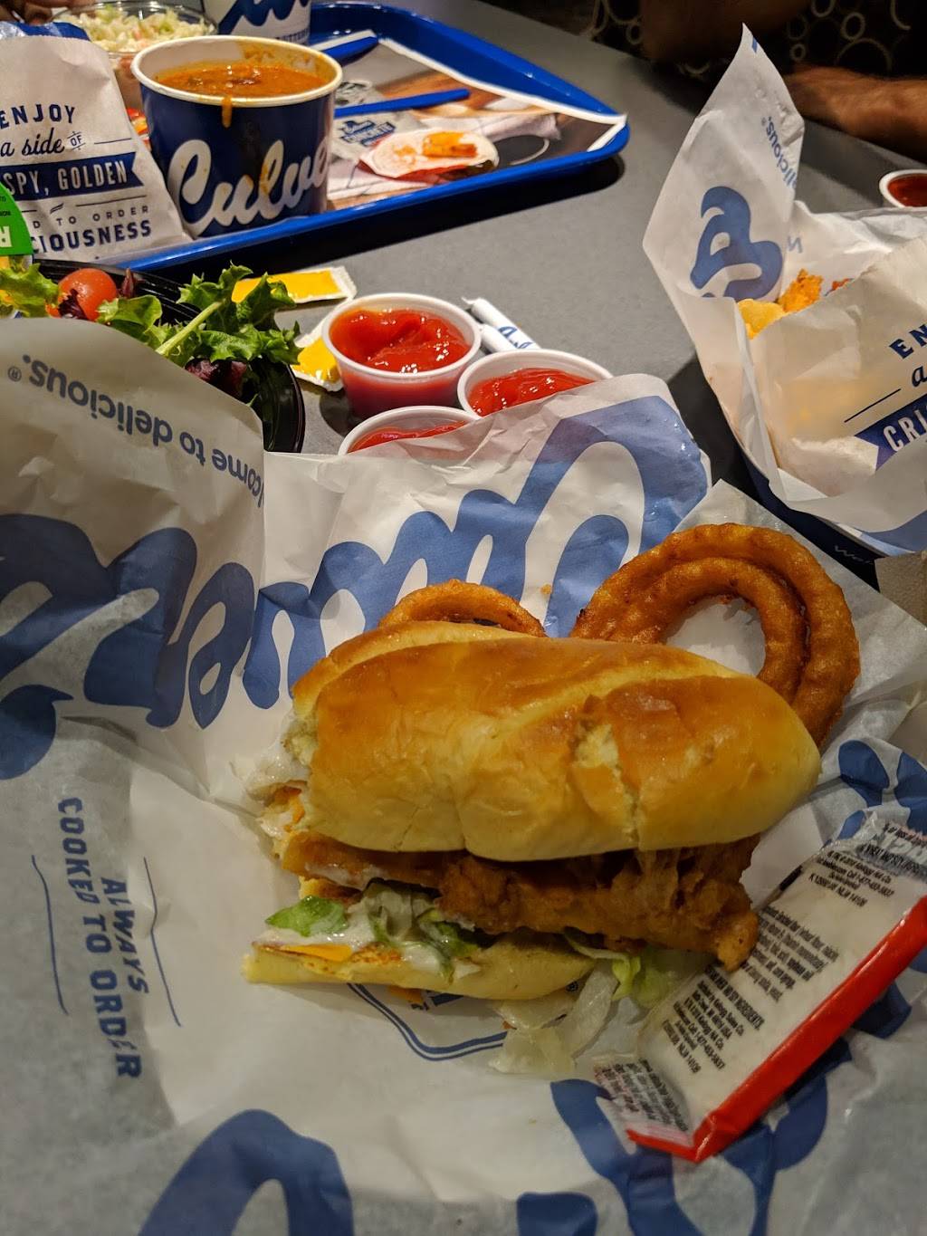 Culvers | restaurant | 1560 Outlet Blvd, Daytona Beach, FL 32117, USA | 3862567888 OR +1 386-256-7888