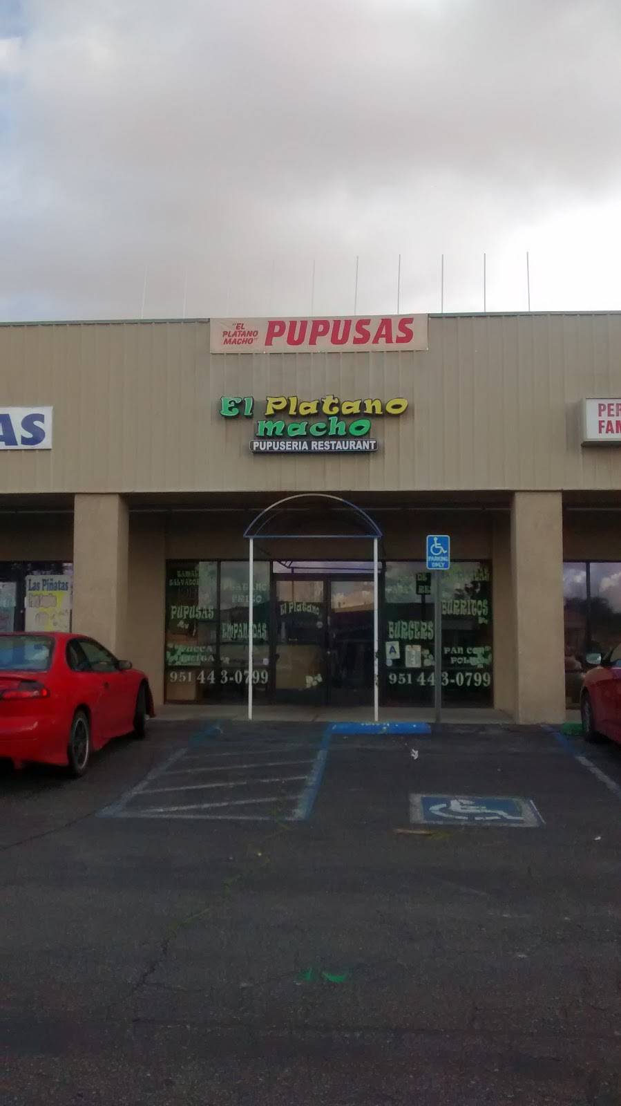 El platano macho pupuseria | restaurant | 391 Wilkerson Ave unit c, Perris, CA 92570, USA | 9514430799 OR +1 951-443-0799