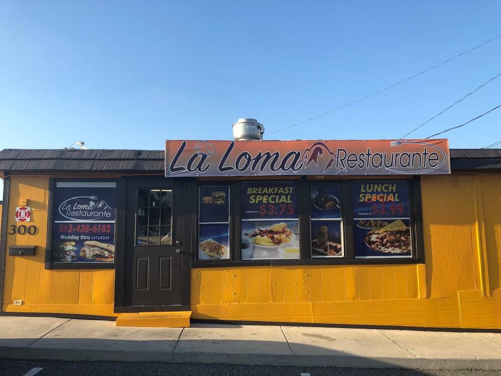 La Loma Restaurant | restaurant | 300 E Hinson Ave, Haines City, FL 33844, USA | 8634386182 OR +1 863-438-6182