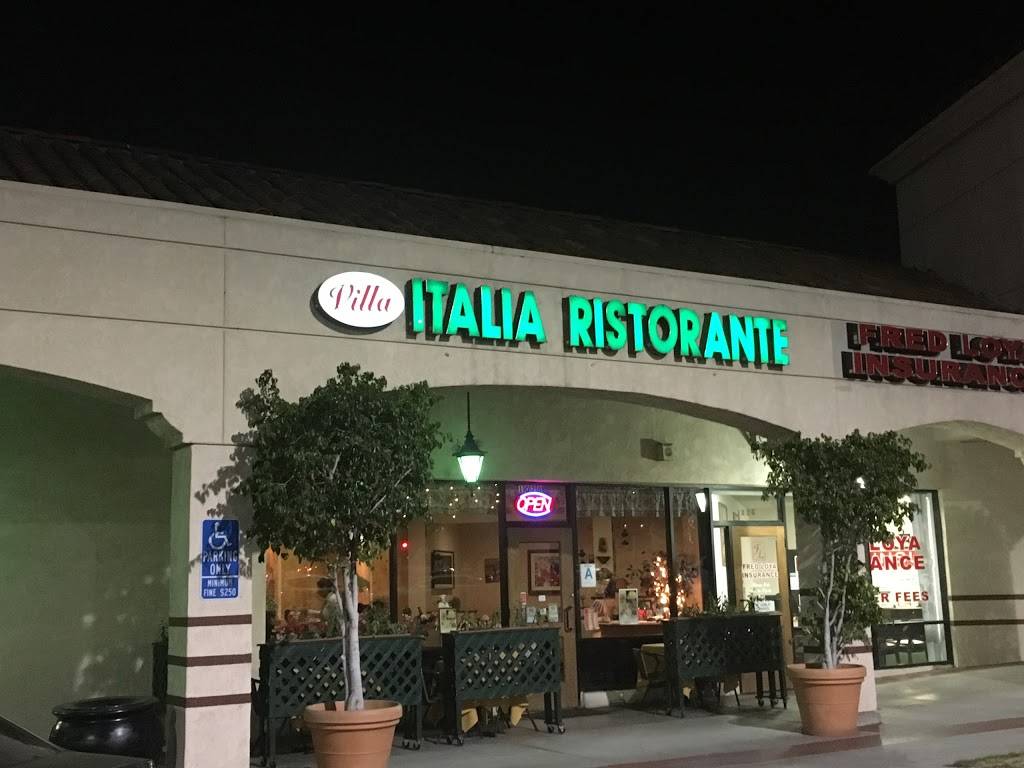 Villa Italia Ristorante | restaurant | 1028 Huntington Dr, Duarte, CA 91010, USA | 6263573938 OR +1 626-357-3938