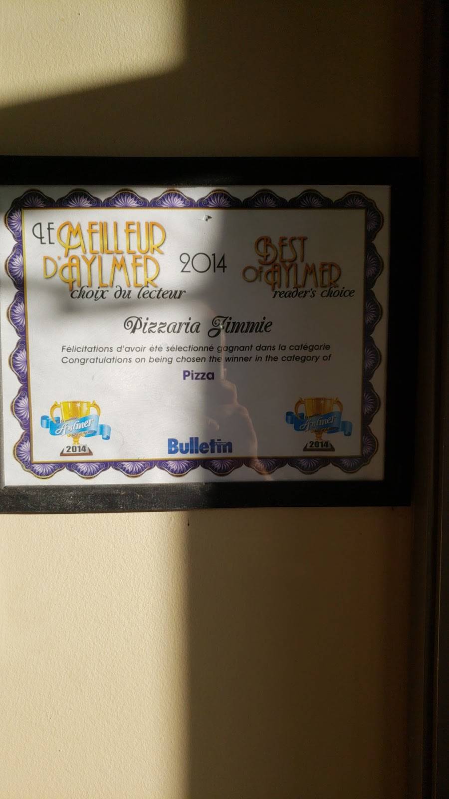 Jimmies Pizza | meal delivery | 10 Rue Belmont, Gatineau, QC J9H 6J5, Canada | 8196844331 OR +1 819-684-4331