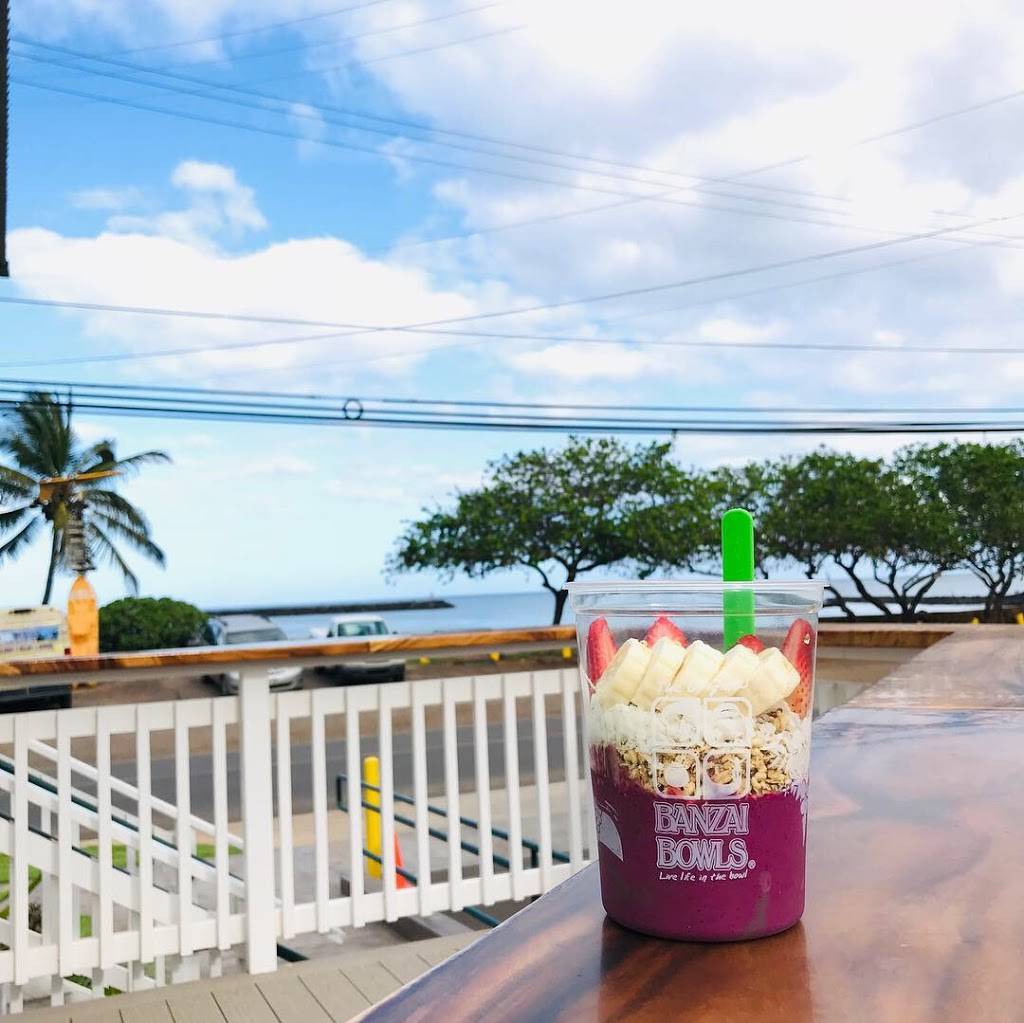 Banzai Bowls Haleiwa | restaurant | 62-594 Kamehameha Hwy #100, Haleiwa, HI 96712, USA | 8086375000 OR +1 808-637-5000