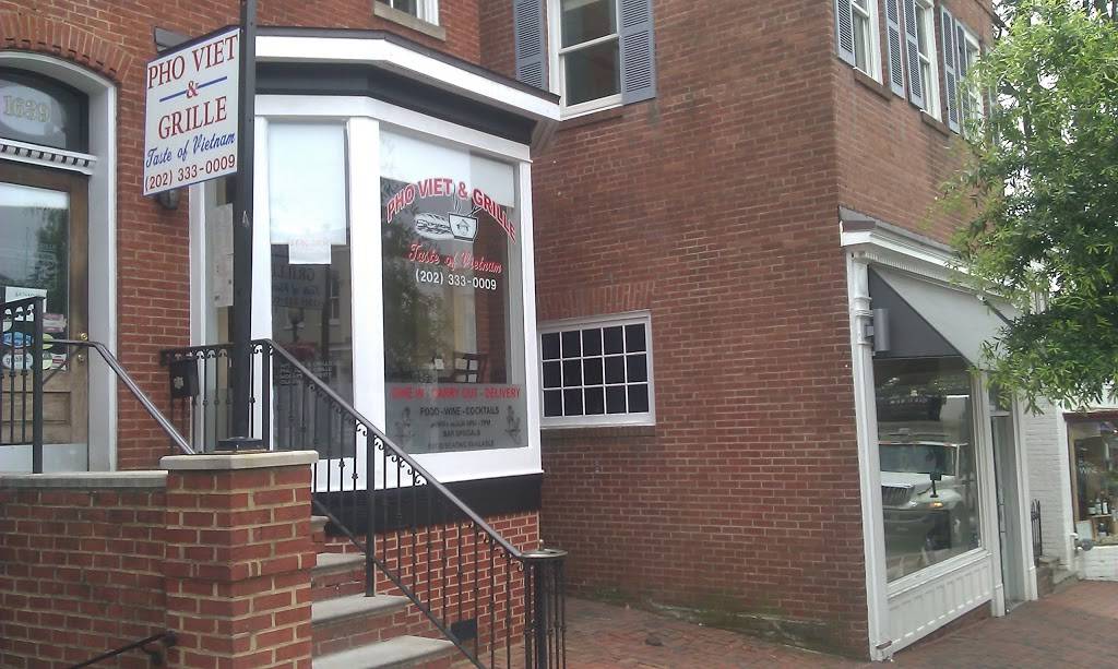Pho Viet & Grille | restaurant | 2721, 1639 Wisconsin Ave NW, Washington, DC 20007, USA | 2023330009 OR +1 202-333-0009