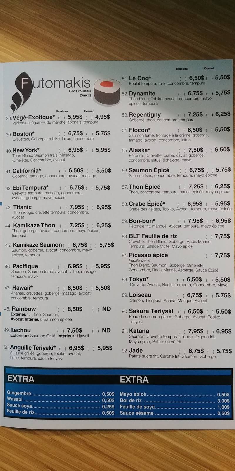 Sushi Itachou | restaurant | 512 Rue Notre-Dame, Repentigny, QC J6A 2T8, Canada | 4506579898 OR +1 450-657-9898