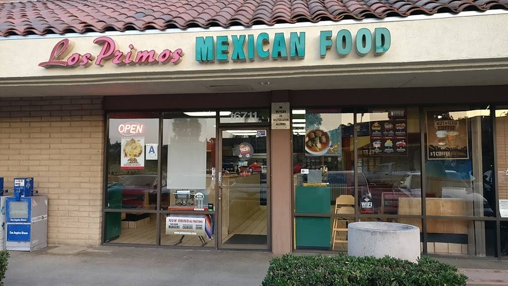 Primos Mexican Food | restaurant | 16711 Bernardo Center Dr, San Diego, CA 92128, USA | 8586741141 OR +1 858-674-1141