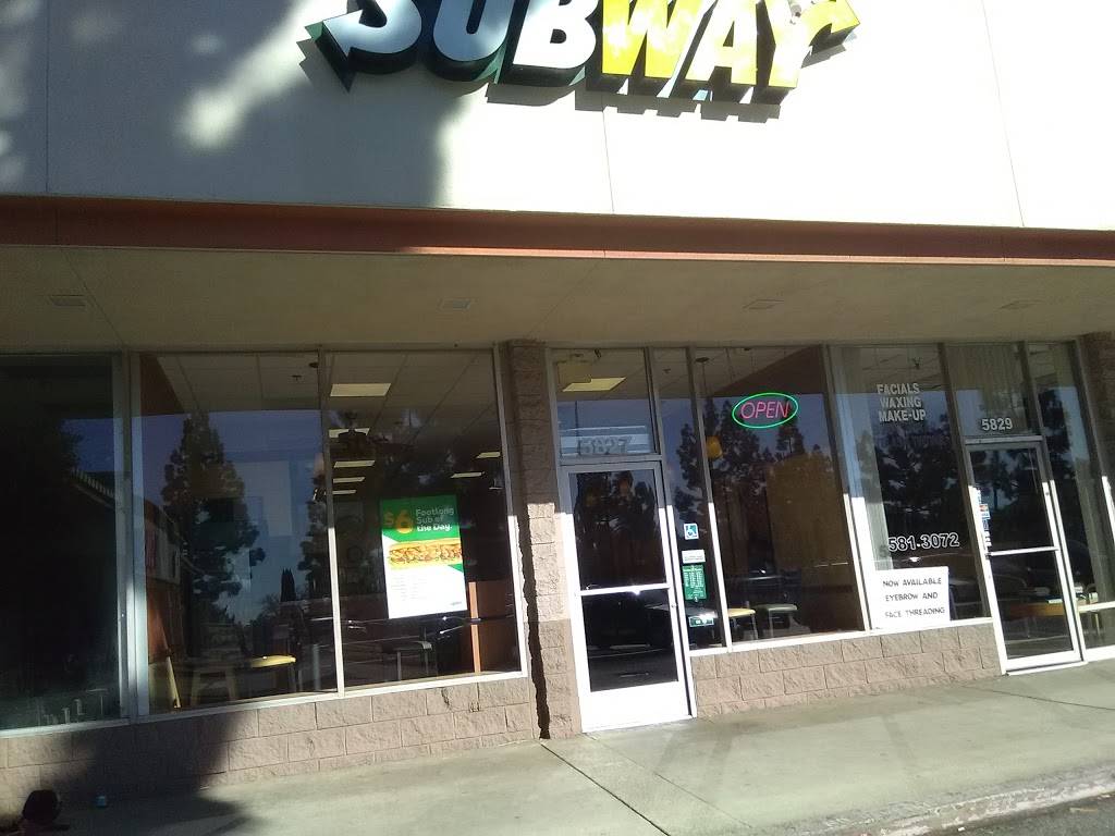 Subway Restaurants | restaurant | 5827 E Los Angeles Ave, Simi Valley, CA 93063, USA | 8055791586 OR +1 805-579-1586