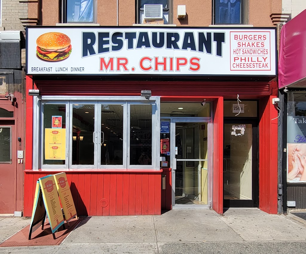 Mr. Chips | restaurant | 7506 3rd Ave, Brooklyn, NY 11209, USA | 3479097054 OR +1 347-909-7054
