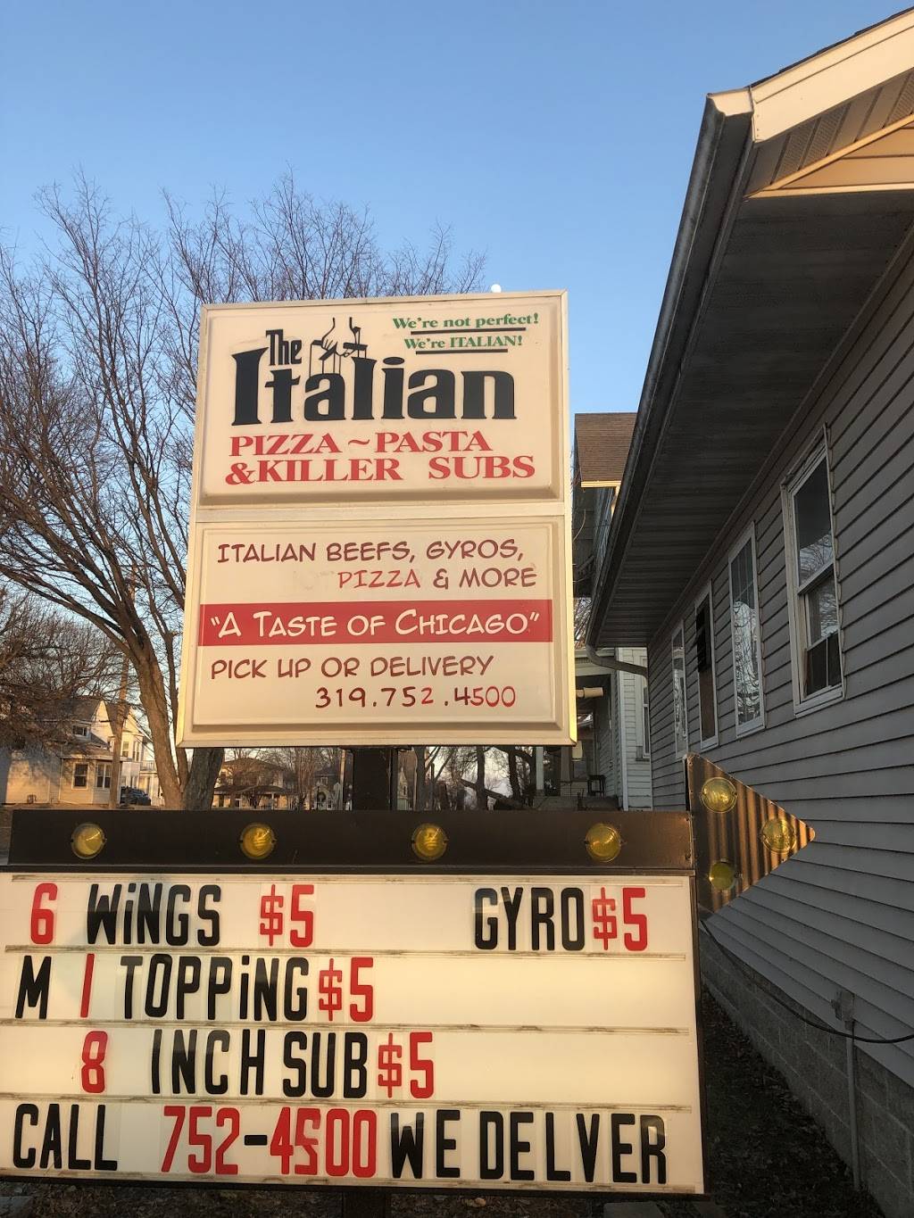 The Italian | restaurant | 300 S Leebrick St, Burlington, IA 52601, USA | 3197524500 OR +1 319-752-4500