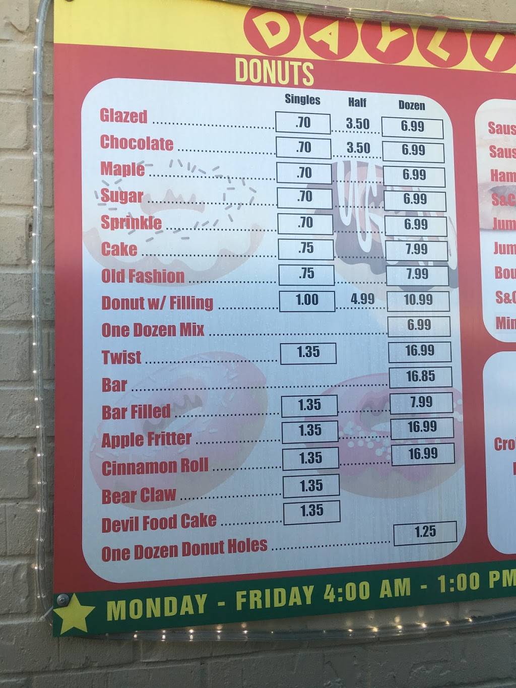 Donuts West Mount | restaurant | 1429 W Mt Houston Rd, Houston, TX 77088, USA | 3467735380 OR +1 346-773-5380