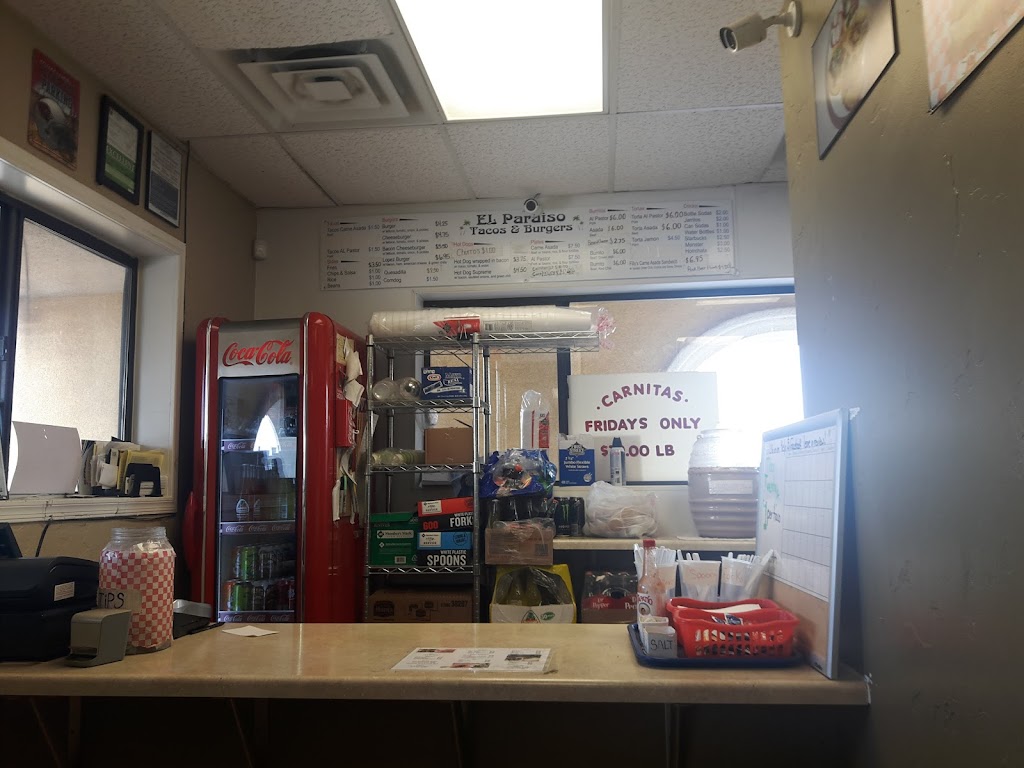 El Paraiso Tacos & Burgers | restaurant | 2415 Gordon Dr, Kingman, AZ 86409, USA | 9282631909 OR +1 928-263-1909