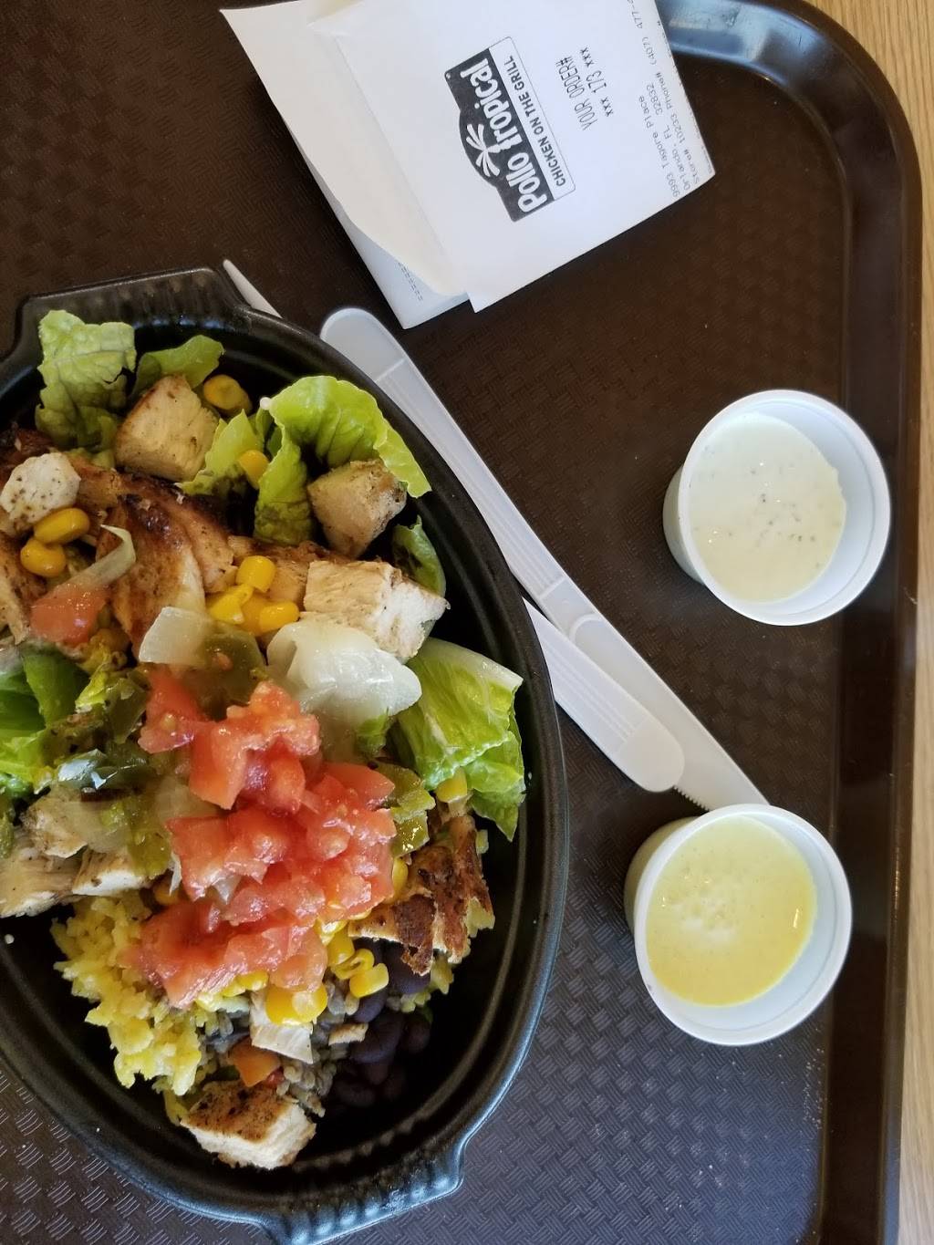 Pollo Tropical | restaurant | 9993 Tagore Pl, Orlando, FL 32832, USA | 4074774772 OR +1 407-477-4772