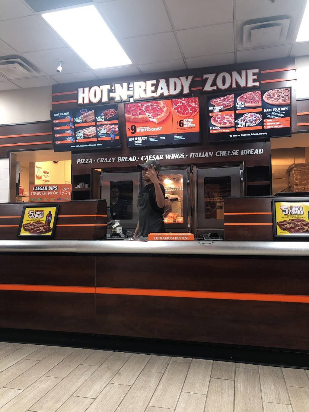 Little Caesars Pizza | meal takeaway | 451 W Irving Park Rd, Bensenville, IL 60106, USA | 6305219627 OR +1 630-521-9627