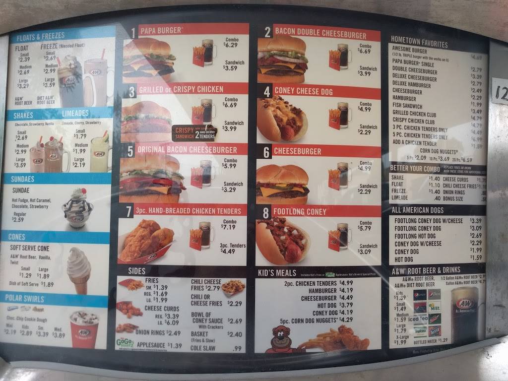 A&W Restaurant | restaurant | 4100 Twelve Mile Rd, Berkley, MI 48072, USA | 2485477126 OR +1 248-547-7126