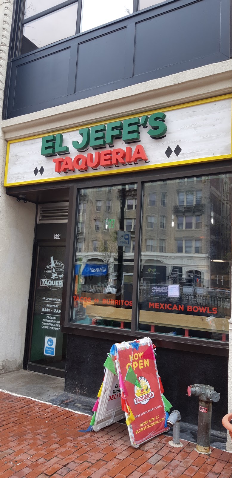 El Jefes Taqueria - Symphony | restaurant | 269 Huntington Ave, Boston, MA 02115, USA | 6179363651 OR +1 617-936-3651