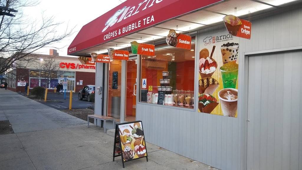 Arnor Crepes & Bubble Tea | cafe | 1425 W 10th St, Brooklyn, NY 11204, USA | 3475548733 OR +1 347-554-8733