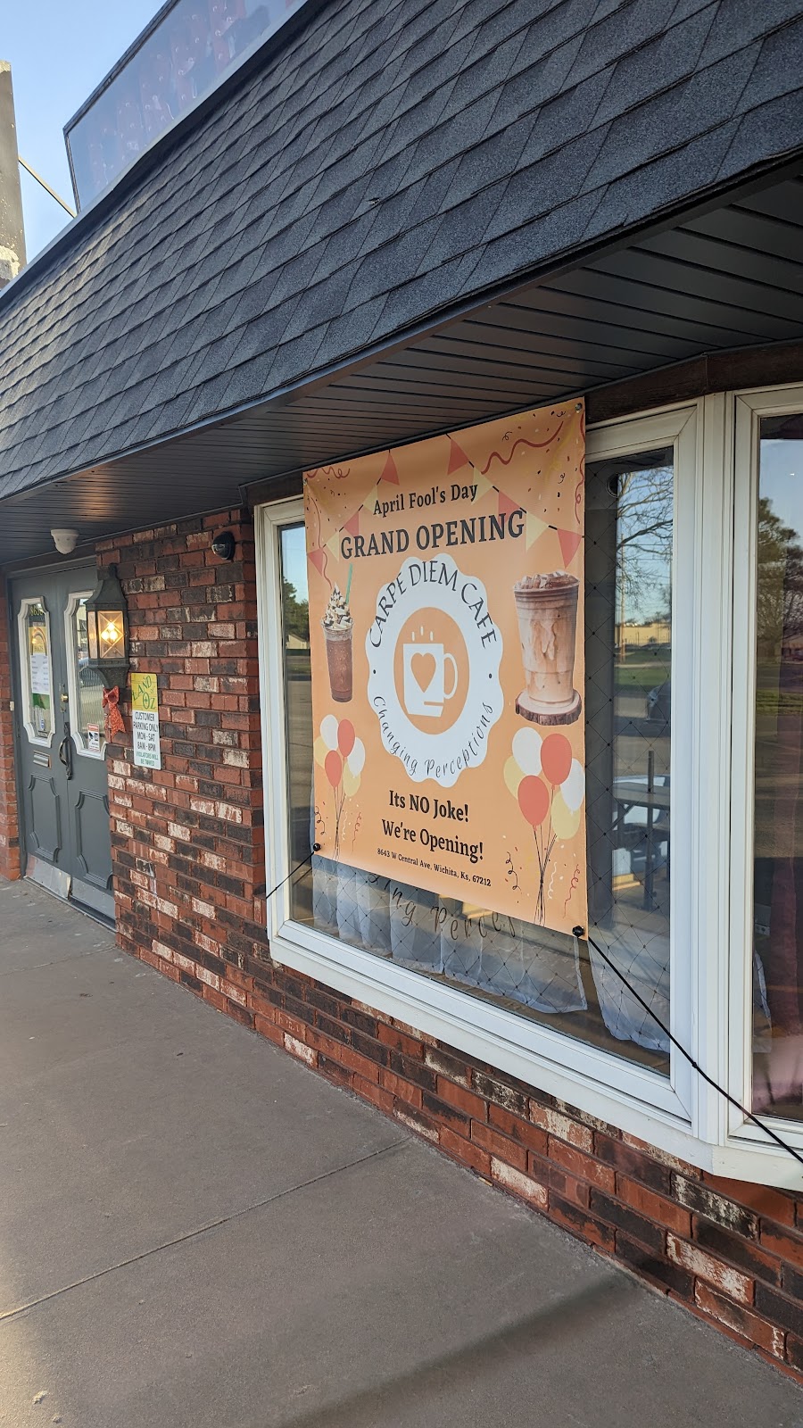 Carpe Diem Cafe | cafe | 8643 W Central Ave, Wichita, KS 67212, USA | 3162823401 OR +1 316-282-3401