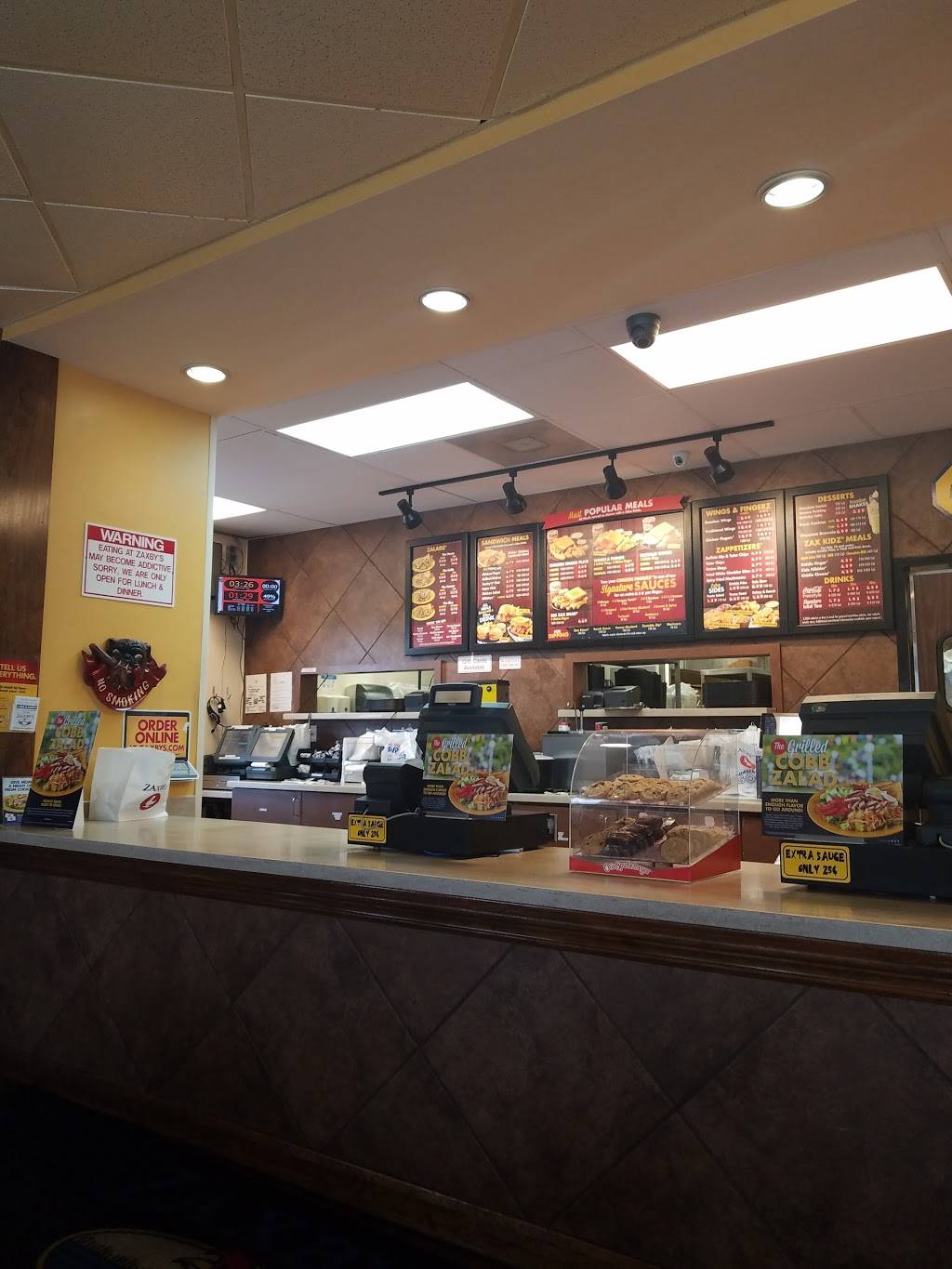 Zaxbys Chicken Fingers & Buffalo Wings | restaurant | 11554 University Blvd, Orlando, FL 32817, USA | 4076747936 OR +1 407-674-7936