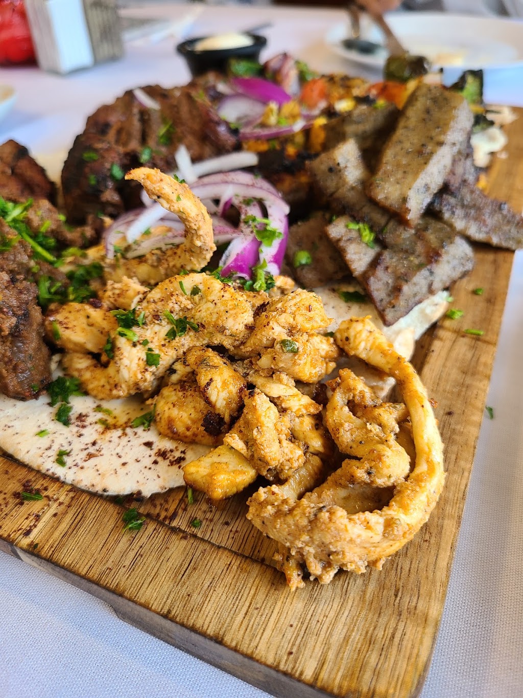 Garden Mediterranean grill | restaurant | 1900 Oak Grove Blvd, Lutz, FL 33559, USA | 8135288088 OR +1 813-528-8088