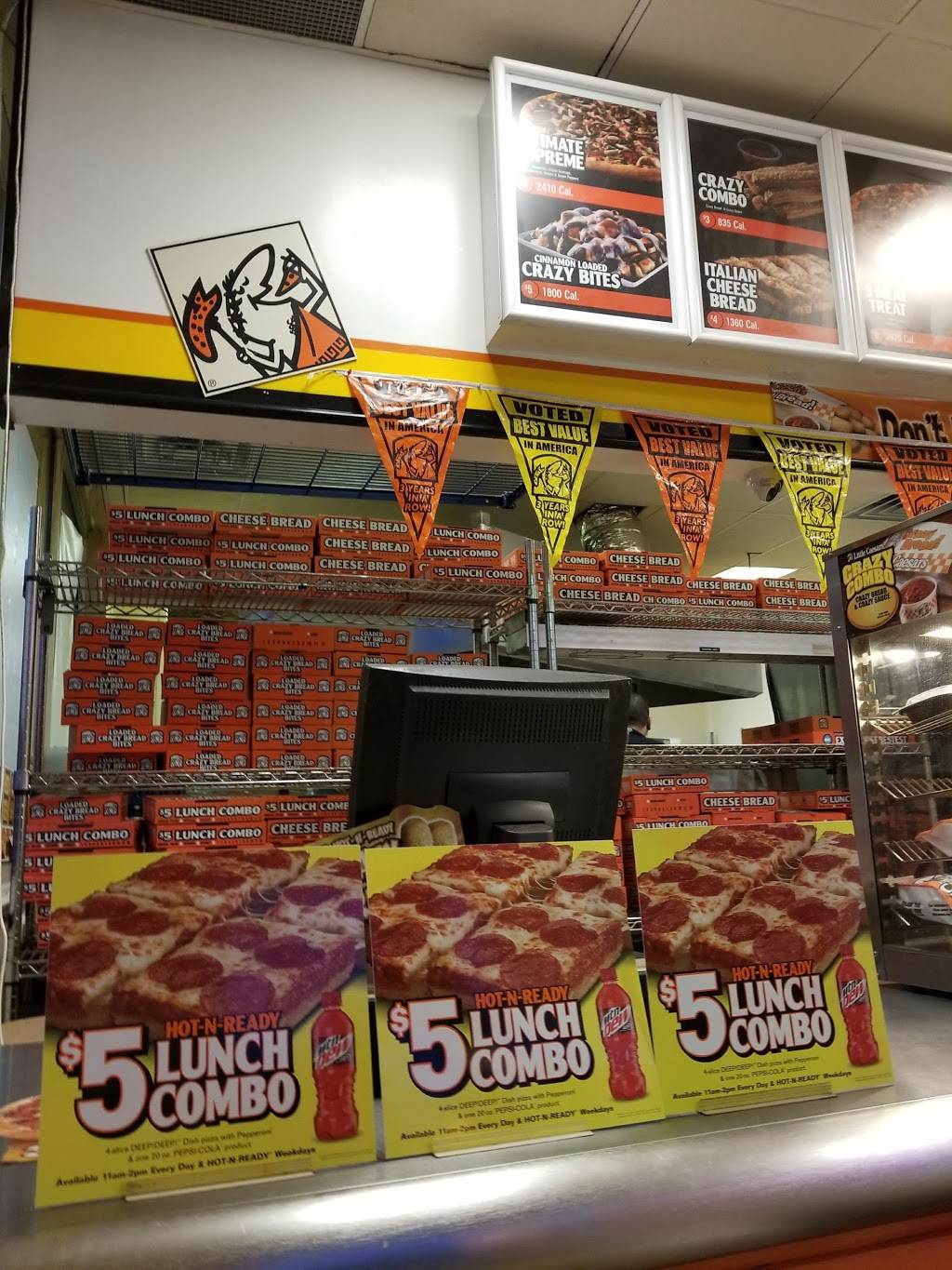 Little Caesars Pizza | meal takeaway | 7310 Harvard Ave, Cleveland, OH 44105, USA | 2163413444 OR +1 216-341-3444