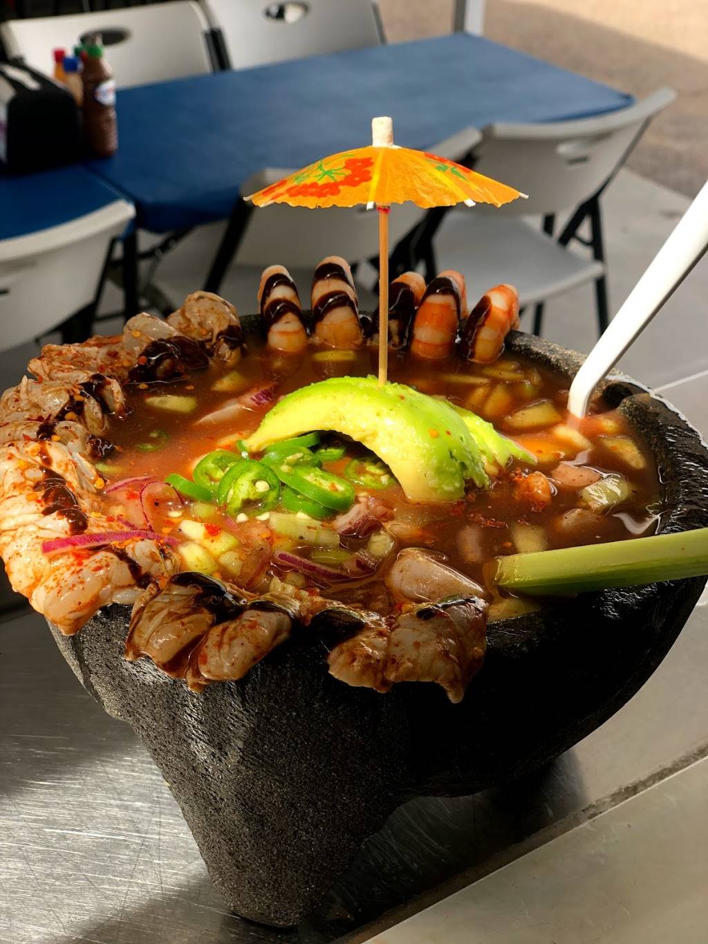 Mariscos y birria el bochas | restaurant | 5142 S 12th Ave, Tucson, AZ 85706, USA | 5202358966 OR +1 520-235-8966