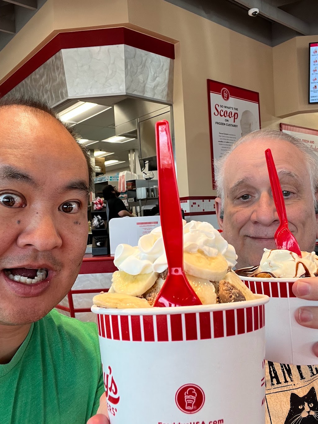 Freddys Frozen Custard & Steakburgers | restaurant | 5628 S Rainbow Blvd, Las Vegas, NV 89118, USA | 7252053495 OR +1 725-205-3495