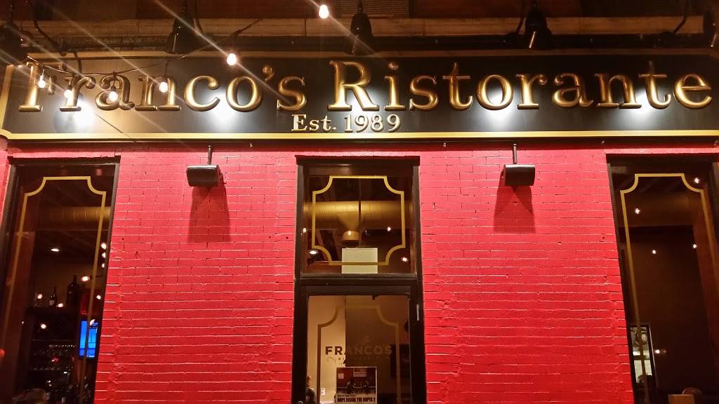Francos Ristorante | restaurant | 300 W 31st St, Chicago, IL 60616, USA | 3122259566 OR +1 312-225-9566