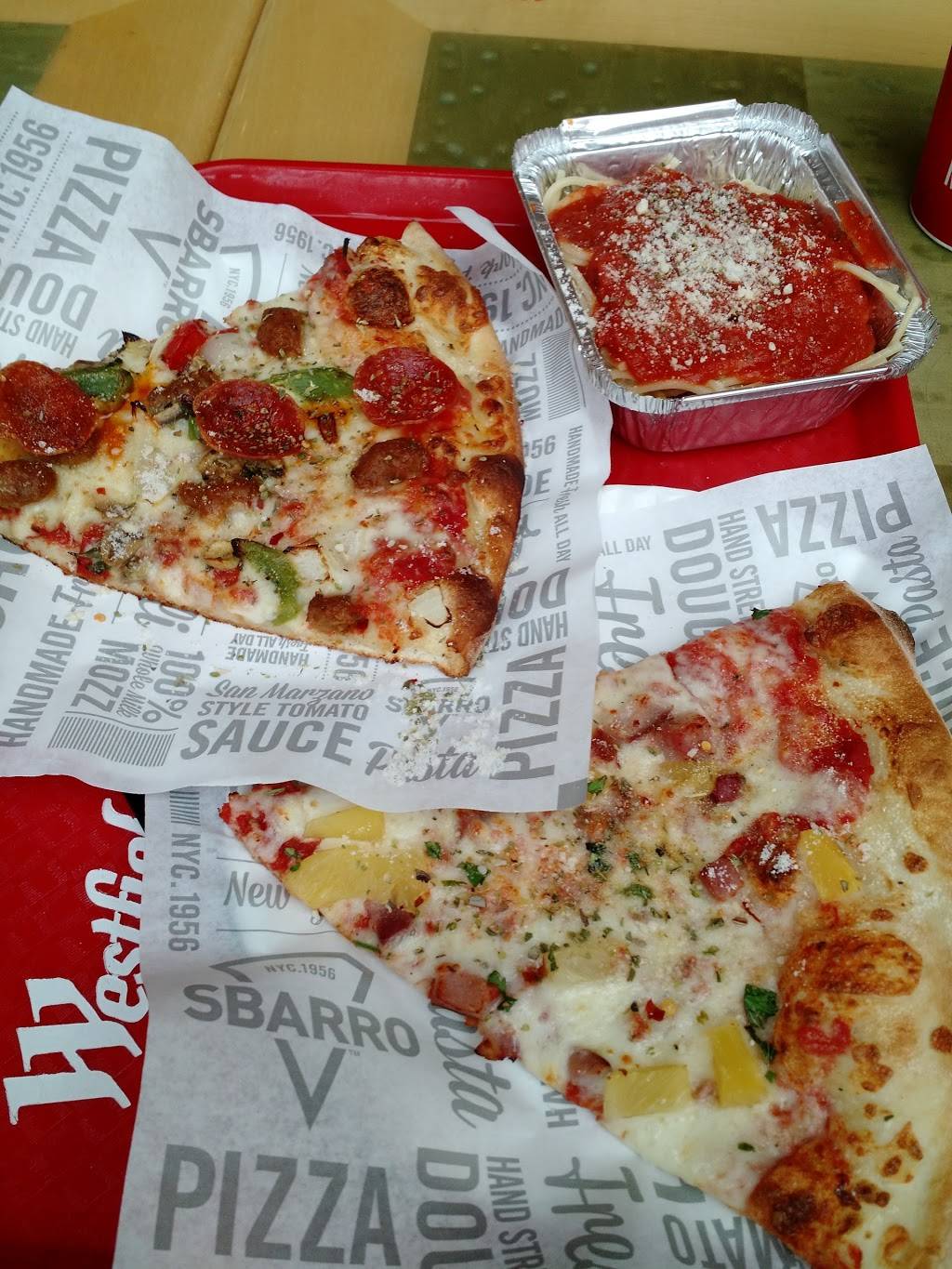 Sbarro | restaurant | 400 S Baldwin Ave, Arcadia, CA 91007, USA | 6264455094 OR +1 626-445-5094