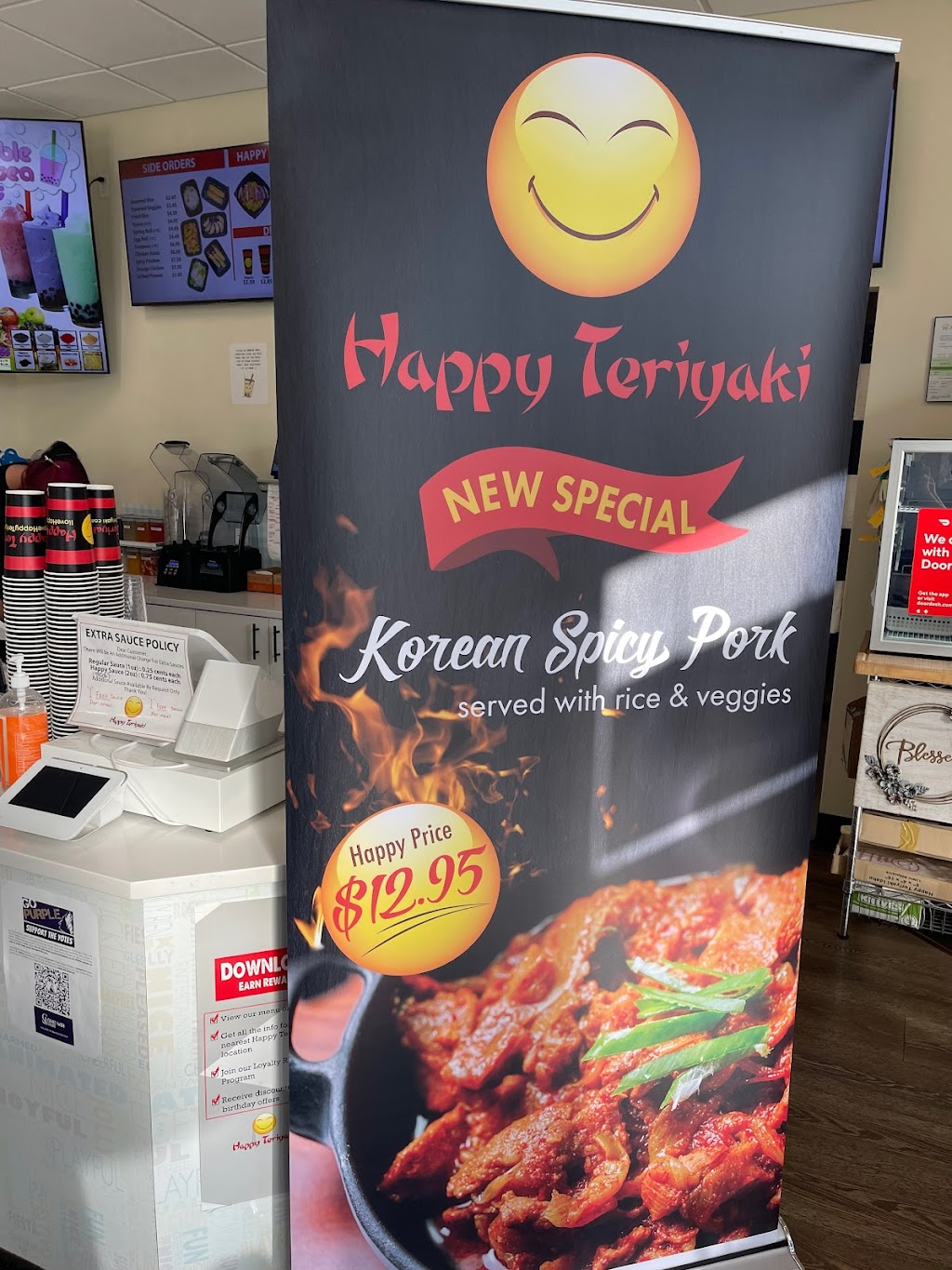 Happy Teriyaki - Downtown Caldwell | restaurant | 921 Arthur St Ste A, Caldwell, ID 83605, USA | 2084531196 OR +1 208-453-1196