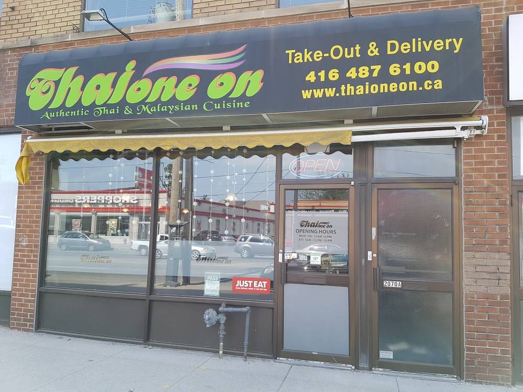 Thai One On | restaurant | 2070 Avenue Rd, North York, ON M5M 4A6, Canada | 4164876100 OR +1 416-487-6100