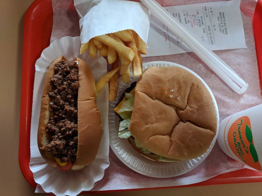 Tanners Big Orange | restaurant | 322 S Pleasantburg Dr, Greenville, SC 29607, USA | 8642352247 OR +1 864-235-2247