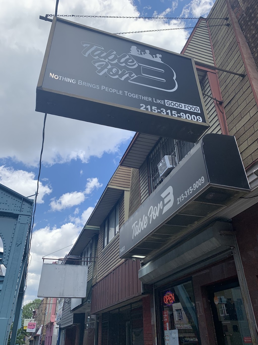 Table for 3 | meal takeaway | 3403 Kensington Ave, Philadelphia, PA 19134, USA | 2674579047 OR +1 267-457-9047