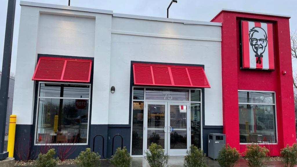 KFC | restaurant | 75 Broadway, Malden, MA 02148, USA | 7813380813 OR +1 781-338-0813